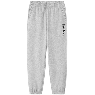 斯凯奇加绒男女童舒适休闲裤子