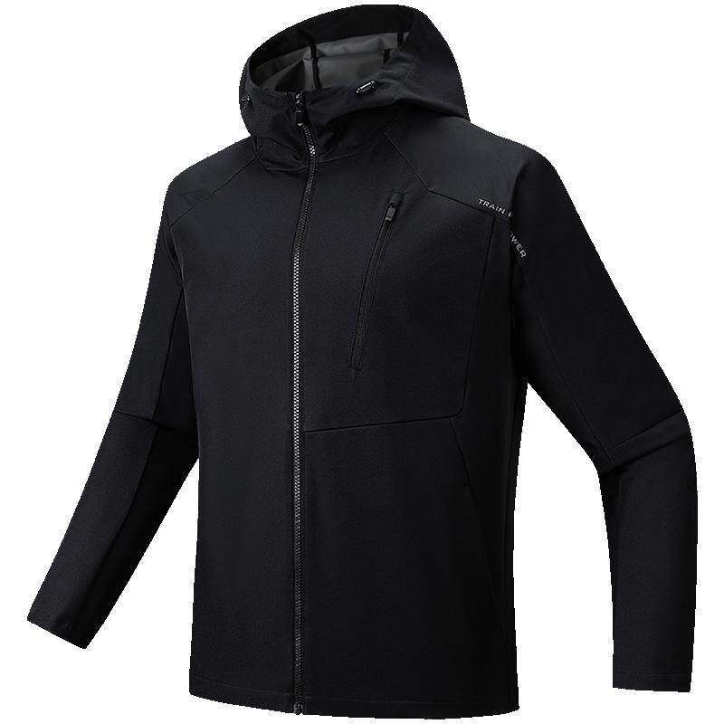 安踏零压型壳防泼水外套