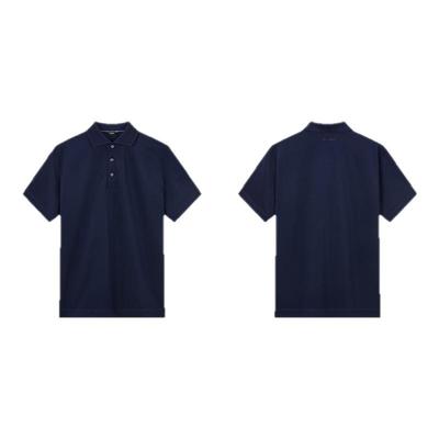 [商场同款]九牧王男装2025春夏新款柔软羊毛休闲男款短袖polo衫