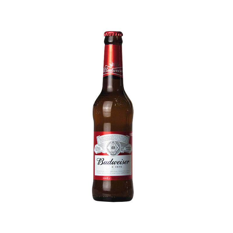 百威经典醇正啤酒330ml*24瓶整箱瓶装精酿黄啤小麦熟啤酒新鲜日期