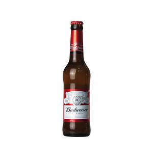 百威经典醇正啤酒330ml*24瓶整箱瓶装精酿黄啤小麦熟啤酒新鲜日期