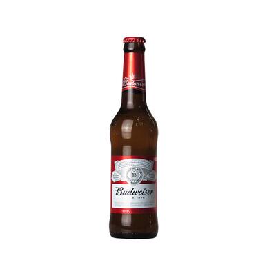 百威经典醇正啤酒330ml*24瓶整箱瓶装精酿黄啤小麦熟啤酒新鲜日期