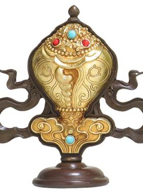 佛前藏传吉祥八供杯食子香塔摆件