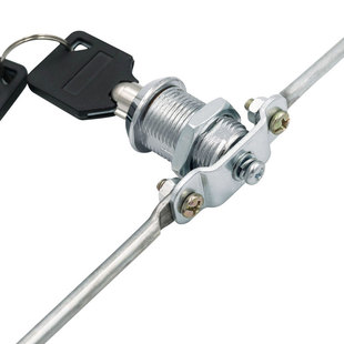 防撬圆筒弹子锁应急锁天地连杆锁铁皮文件锁更衣柜电柜箱梅花锁芯