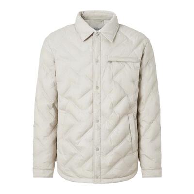 森马外套薄内搭纯色短款羽绒服男