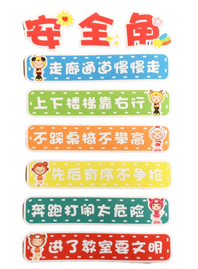 幼儿园心理角我们的约定主题墙