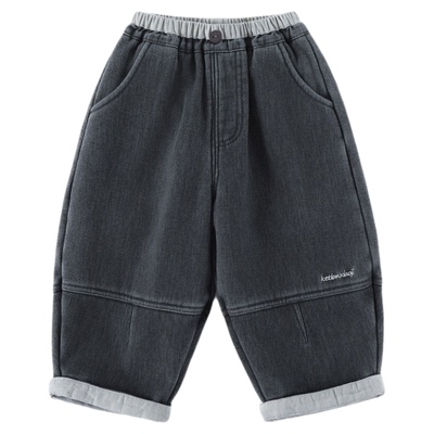 儿童裤子秋冬季新款女童休闲裤