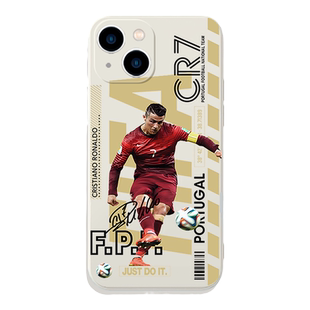 C罗手机壳苹果13华为mate60欧洲杯iPhone15Promax罗纳尔多CR7号小米14周边vivo同款OPPO球衣12葡萄牙40适用11