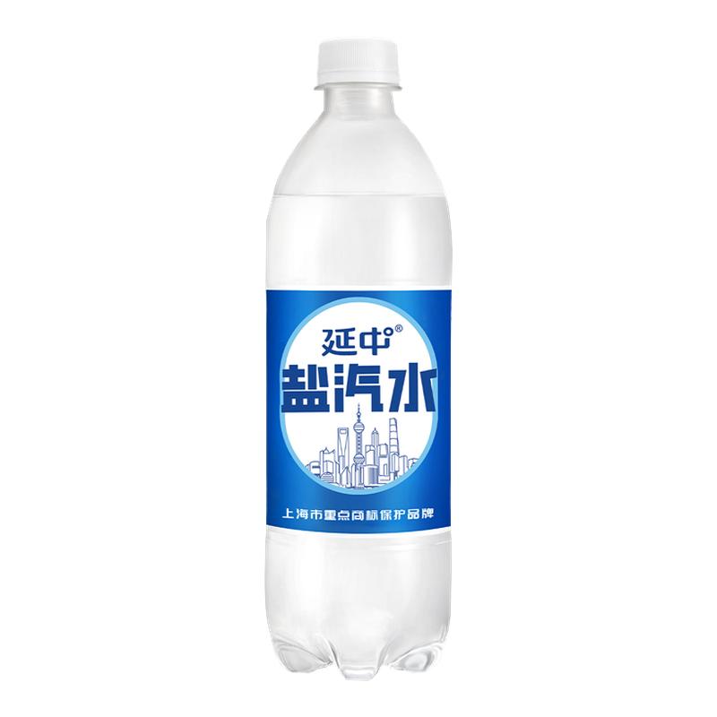 延中经典盐汽水600ml*12官旗发货