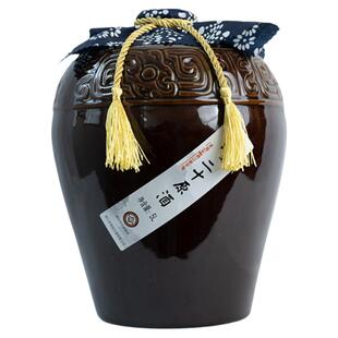 绍兴特产黄酒圣塔二十年原酒10斤坛装自饮送礼半干型绍兴糯米老酒