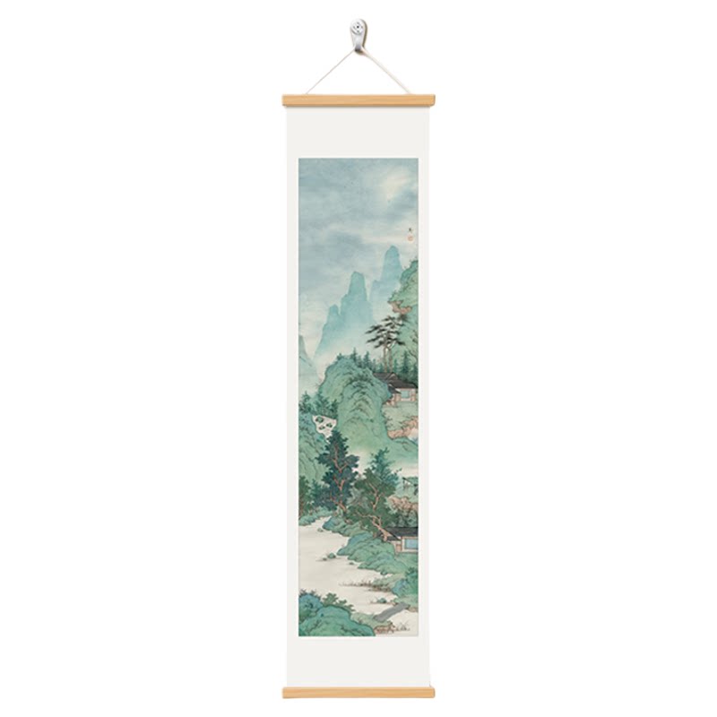 新中式入户玄关茶室禅意装饰画