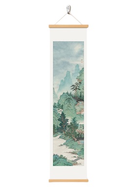新中式入户玄关茶室禅意装饰画