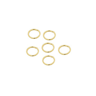 金银色开口圈大小连接圈扣环手工制作手链项链耳环材料diy配件