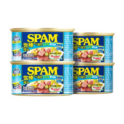 世棒午餐肉罐头即食火锅泡面搭档