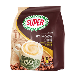 马来西亚super超级牌炭烧白咖啡