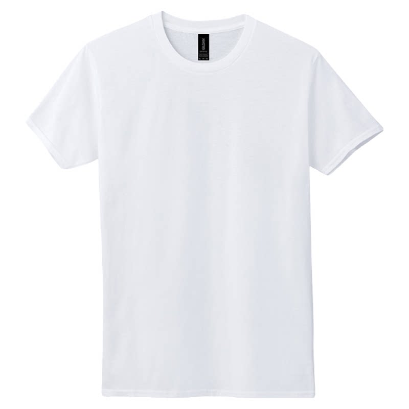 杰丹Gildan64000短袖T恤定制工作服广告文化衫情侣服班DIY印LOGO