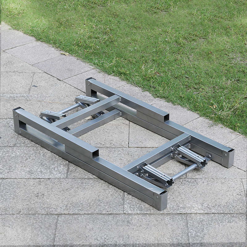 桌架子支架折叠桌脚架支撑脚 桌子腿支架 饭桌腿 铁桌架 餐台脚