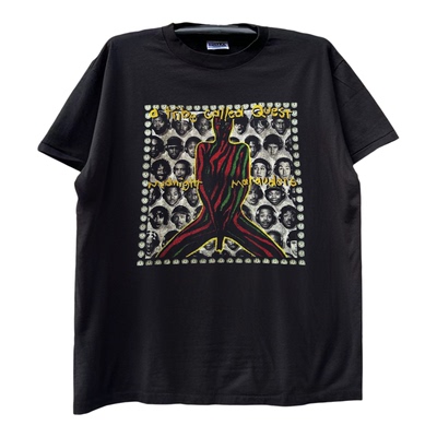 A Tribe Called Quest乐队复古嘻哈vintage古着炸街潮牌短袖T恤