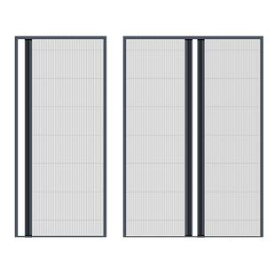 金刚网折叠纱门防蚊虫推拉式纱窗门帘家用伸缩隐形隔断沙门免打孔