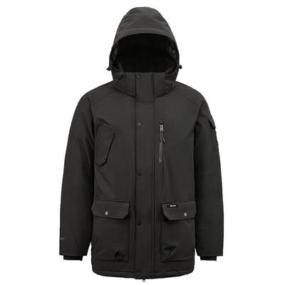 君羽鹅绒服男中长款工装加厚