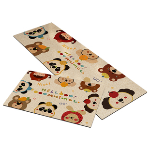 厨房专用吸水地垫门口防滑防油免洗脚垫新款硅藻泥垫子长方形地毯