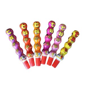 七娃糖葫芦水果味乳味饮料儿童果汁果奶32支整箱网红怀旧儿童饮料