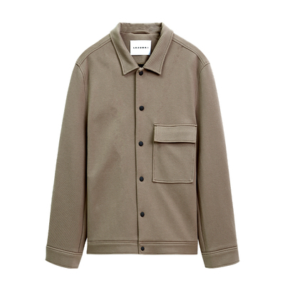 秋季厚款工装翻领夹克外套