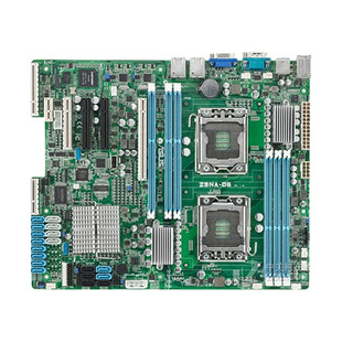 Intel1400FP/2400SC华硕Z9NA-D6C服务器电脑主板视屏剪辑1356针脚