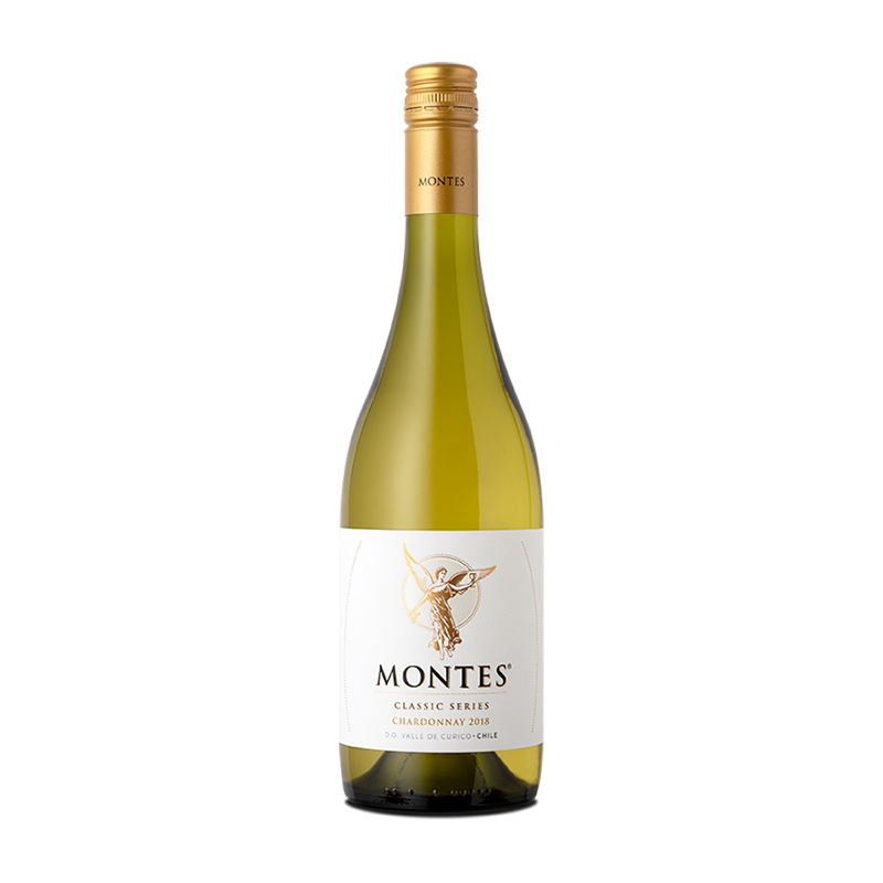 montes蒙特斯天使霞多丽长相思白葡萄酒智利原瓶进口适合女生