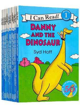 原版进口丹尼和恐龙12册绘本Danny and the Dinosaur汪培珽推荐书单I can read level 1儿童英语分级阅读绘本英语启蒙赠音频