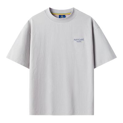 小帆船夏季防晒圆领体恤衫