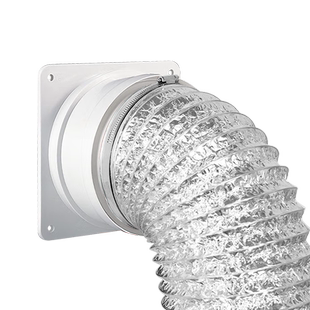 潜水艇烟道止逆阀抽油烟机止回阀厨房专用排烟管卫生间通用止烟阀