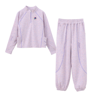 女童套装春季2026新款儿童卫衣裤子大童吸湿排汗运动休闲上衣长裤