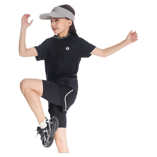 onmygame 儿童t恤凉感女童上衣夏季薄款透气男童短袖