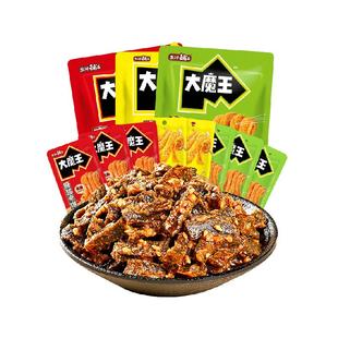 盐津铺子大魔王魔芋脆爆肚香菜麻酱小吃零食休闲小吃解馋素毛肚