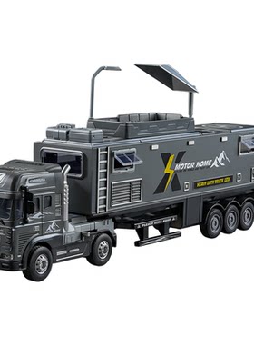 【39CM】加长版合金房车玩具车