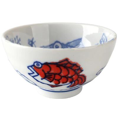 MinoYaki美浓烧鲷鱼陶瓷碗