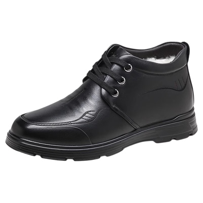 蜘蛛王官方旗舰店高帮爸爸棉皮鞋