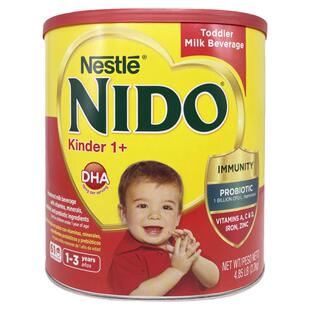 美国雀巢NIDO益生元婴幼儿奶粉 1-3岁全脂即溶婴幼儿奶粉 2200g
