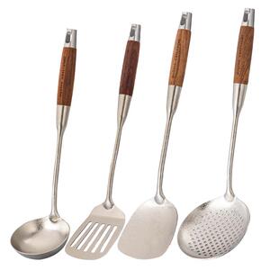 摩登主妇纯钛锅铲不粘锅专用煎铲大汤勺家用厨具套装炒菜勺子铲子