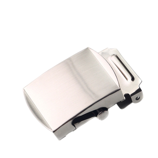 不锈钢军扣滚轴平滑扣头 平滑皮带扣无齿无牙自动铁帆布腰带定制