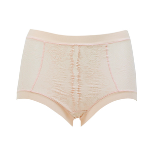 【商场同款】歌瑞森高腰提花无痕内裤女抗菌收腹提臀蕾丝拼接平角