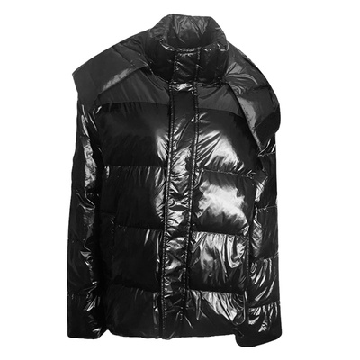 欧洲站黑色新款ins风爆款面包服