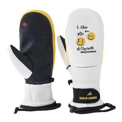 MYKU脉酷滑雪手套闷子专业防水保暖专用护具五指登山户外男女同款