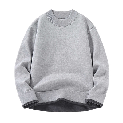 班尼路冬季半高领男士加绒毛衣男