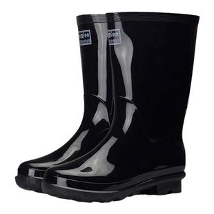 上海双钱申申牌雨鞋轮胎底防滑耐磨雨靴劳保加绒钓渔防水年底大促