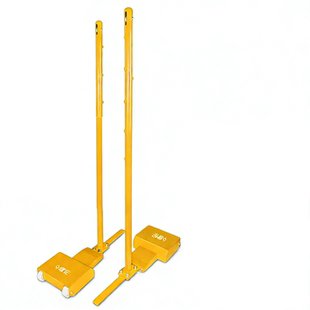 健伦标准羽毛球网架学校体校操场球场零基础新手羽毛球场地边界线