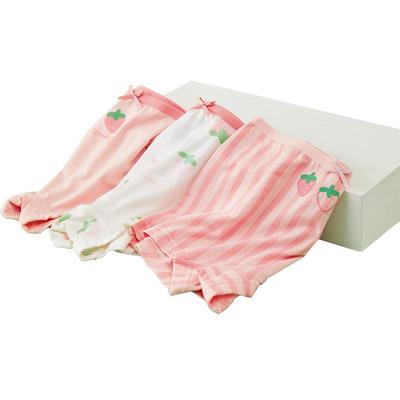 女童莫代尔红豆抗菌内裤