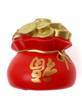 塑料福袋爷爷奶奶祝寿蛋糕装饰