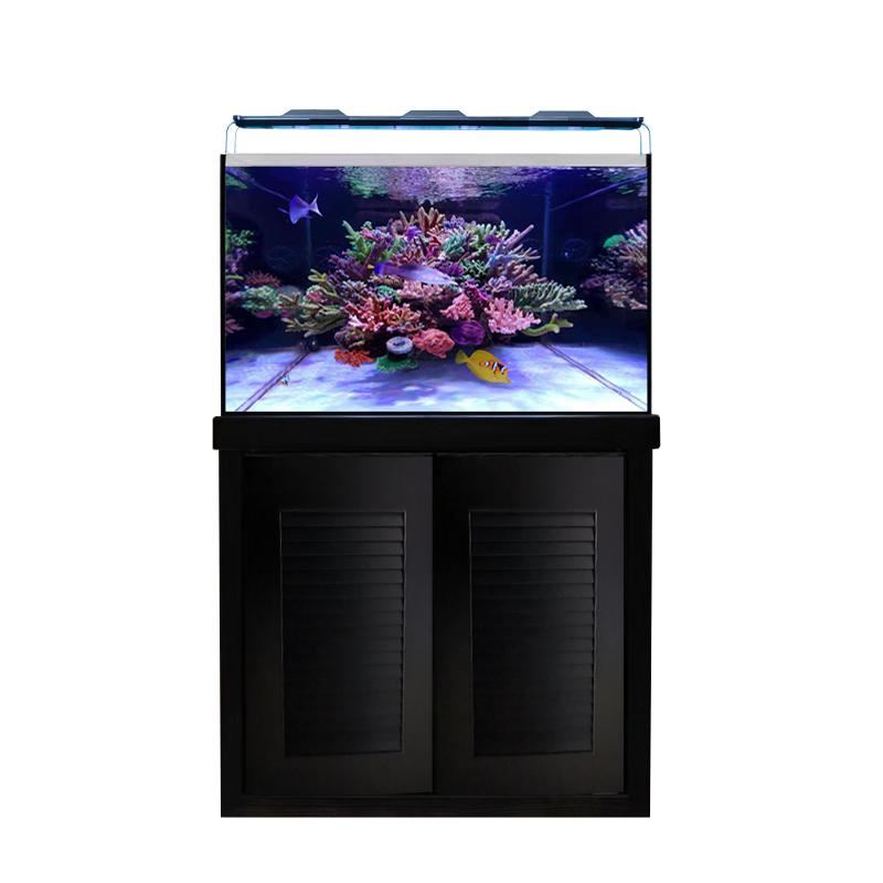 定制超白海水缸海水全套设备海缸